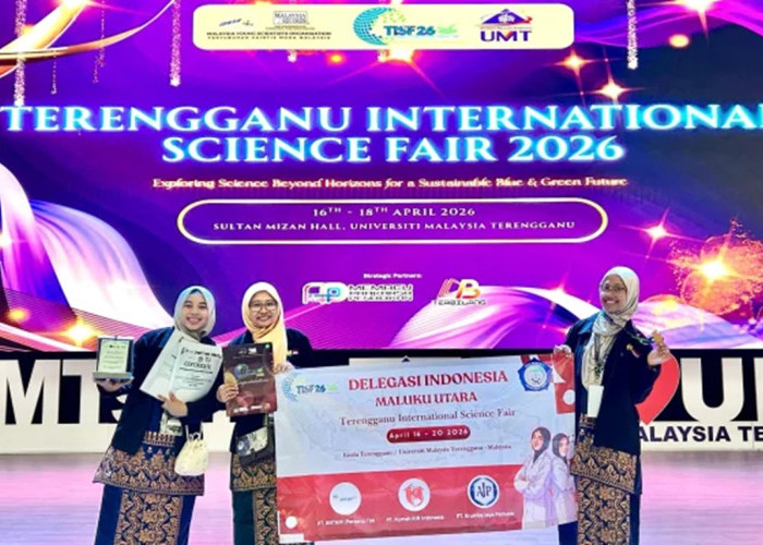 VIRAL! Siswi Malut Ubah Kulit Pisang Jadi Emas Olimpiade Sains Malaysia