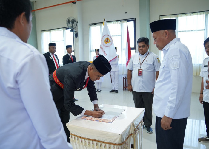 Wagub Malut Kukuhkan Duta Pancasila! Purna Paskibraka 2025-2029