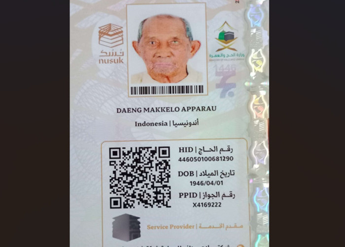 Innalillahi! Jemaah Haji Daeng Makkelo Apparau Wafat di Tanah Suci