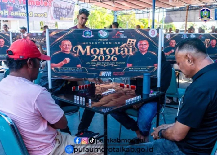 Pemkab Morotai Jadikan Turnamen Domino 2026 Magnet Wisatawan Se-Malut
