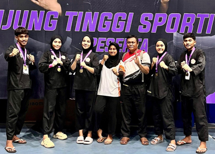 Raih 5 Medali Emas, Maluku Utara Juara Umum Pencak Silat HAKA 2025
