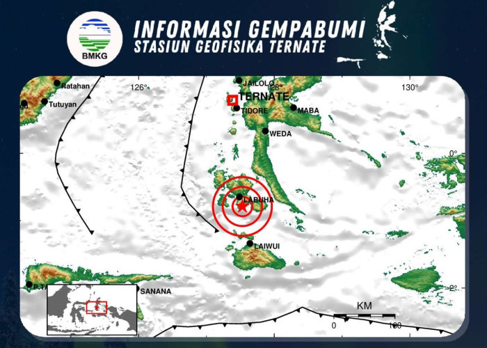 Gempa M4.0 Guncang Labuha! Warga Panik, Waspada Sesar Aktif