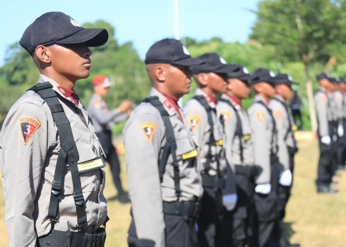 SPN Tidore Resmi Dibuka, 84 Bintara Muda Maluku Utara Mulai Gemblengan Polri