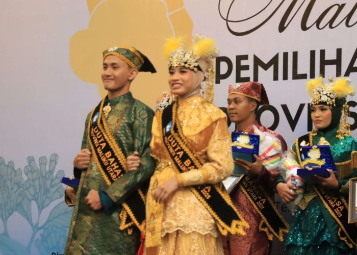 Galu dan Nazwa Duta Bahasa Maluku Utara 2025