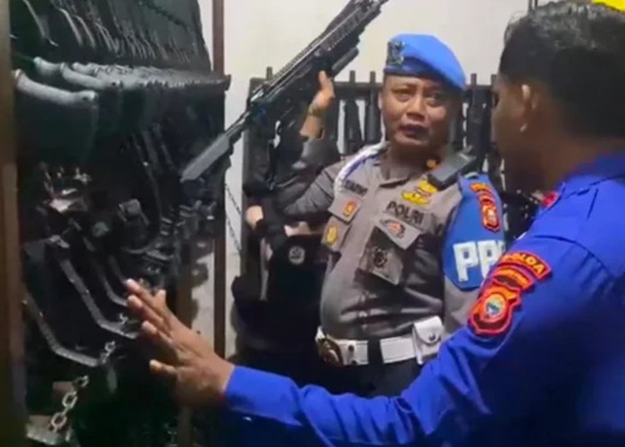 Propam Polda Malut Mendadak Sidak Senjata Api Personel Polairud, Ada Apa?