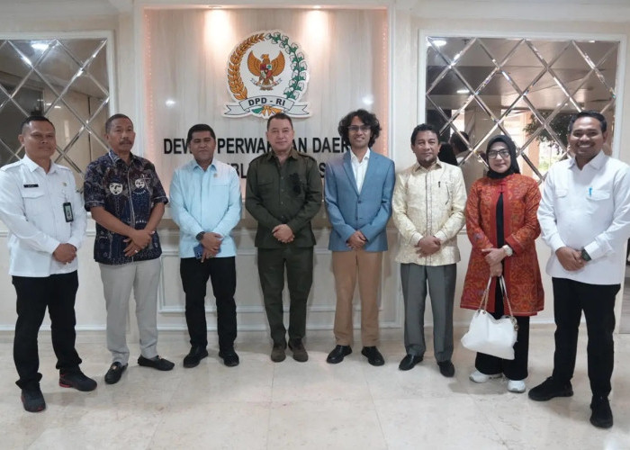 Pimpinan DPRD Malut Serbu DPD RI Kunci Pengesahan RUU Daerah Kepulauan