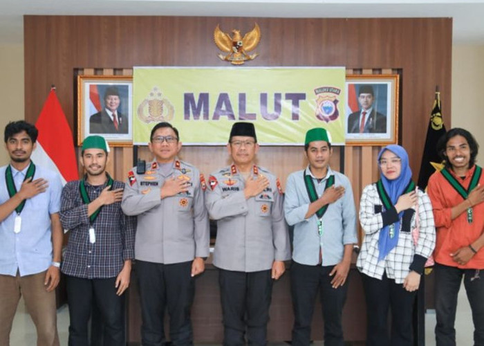 Sinergi Polisi dan Mahasiswa: Bahas Strategi Pengamanan Unjuk Rasa di Maluku Utara
