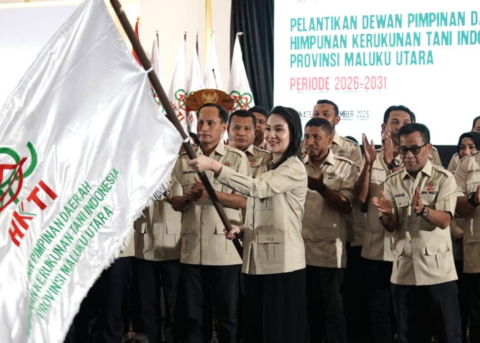 Sherly Tjoanda Resmi Pimpin DPD HKTI Maluku Utara Periode 2026–2031