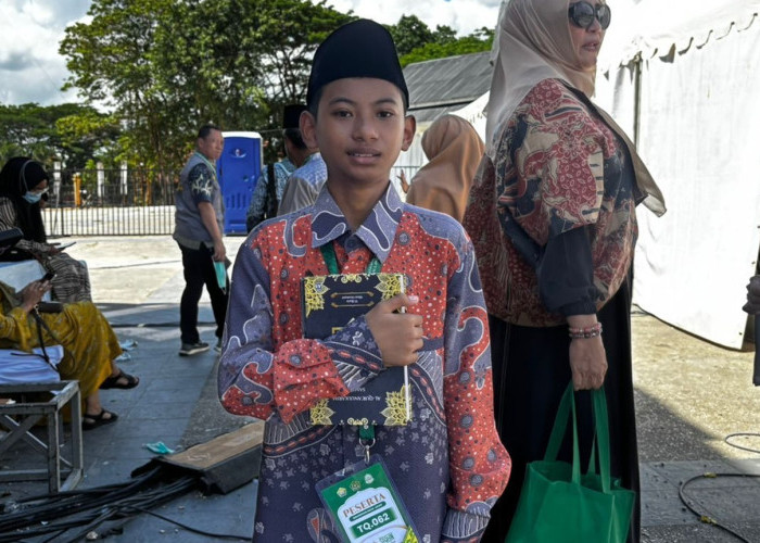 Muhammad Aldi, Qori Cilik Malut Curi Perhatian di STQH Nasional Kendari