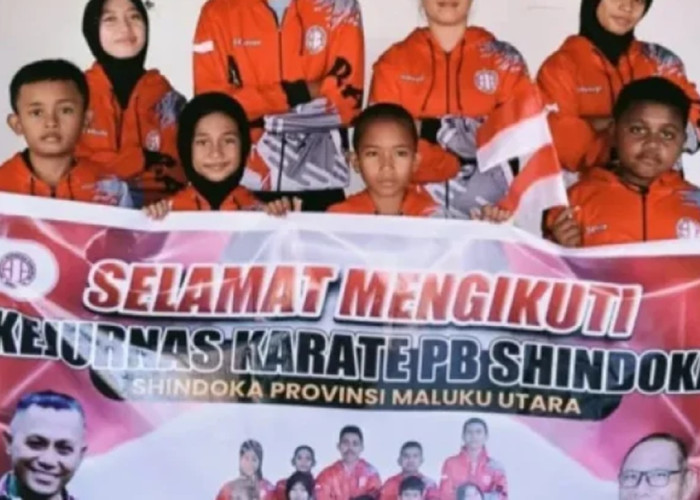 Garuda Indonesia Sokong Keberangkatan Tim Karate Shindoka Malut ke Kejurnas 2026