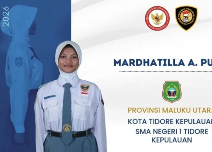 Tembus Istana Merdeka: Haikal dan Mardhatilla Wakili Maluku Utara Jadi Paskibraka Nasional 2026