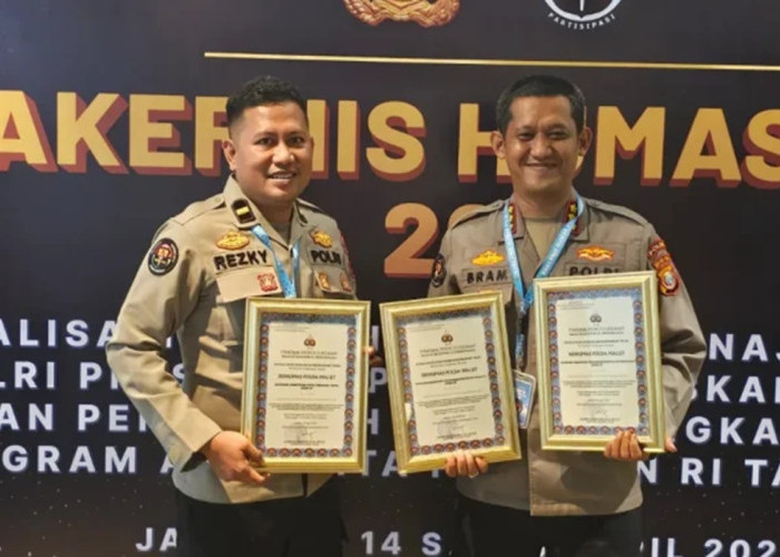 TRIO PENGHARGAAN! Bidhumas Polda Malut Sapu Bersih Rakernis Polri 2026