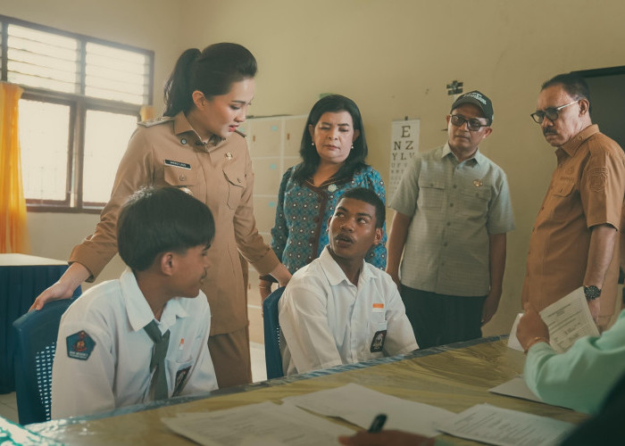 Gubernur Sherly Tegaskan Revitalisasi Pendidikan Vokasi & Program Gizi di Halmahera Barat
