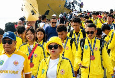 Sula Borong 40 Medali Porprov V Malut 2026, Bupati Janjikan Pembangunan GOR Baru Secara Bertahap