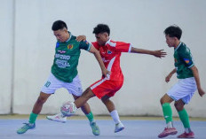Halut Belum Terkalahkan! Tuan Rumah Sikat Halsel, Kokoh di Puncak Klasemen Futsal Porprov V