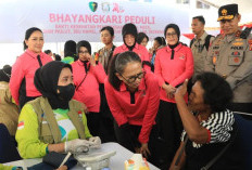 Istri Kapolri Boyong Layanan Medis Gratis dan Infrastruktur Air Bersih ke Malut