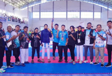 Tumbangkan Halmahera Barat, Karateka Putri Haltim Rani Anggriani Rebut Emas di Porprov V Malut