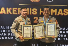 TRIO PENGHARGAAN! Bidhumas Polda Malut Sapu Bersih Rakernis Polri 2026